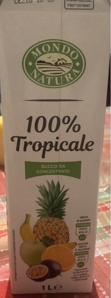 Succo di frutta tropicale