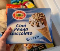 Cornetto panna cioccolato