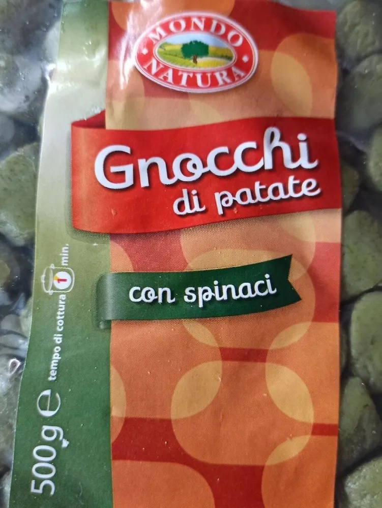 Gnocchi di patate con spinaci
