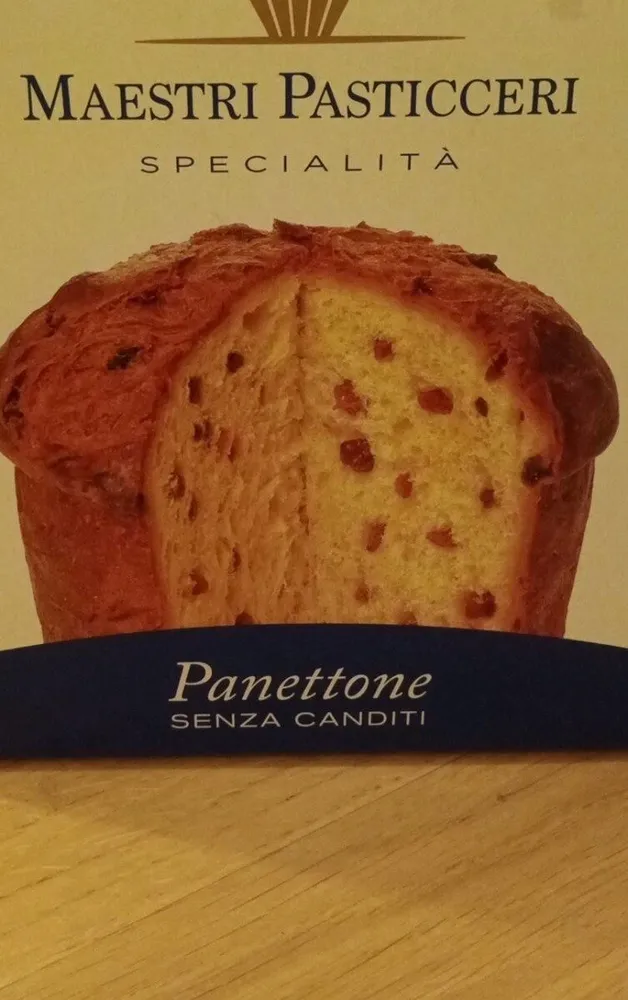 Panettone senza canditi
