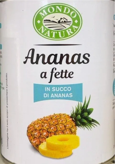 Ananas affette - in succo di ananas
