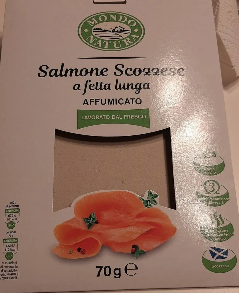 Salmone scozzese affumicato