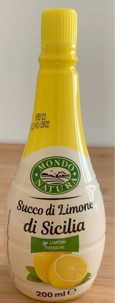 Succo di limone di Sicilia