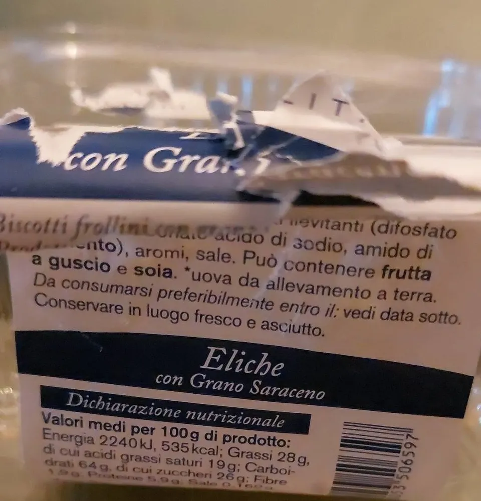 Eliche con grano saraceno