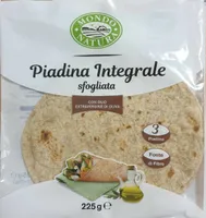 Piadina integrale sfogliata