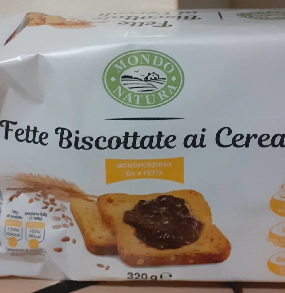 Fette biscottate ai cereali
