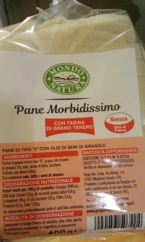 Pane morbidissimo