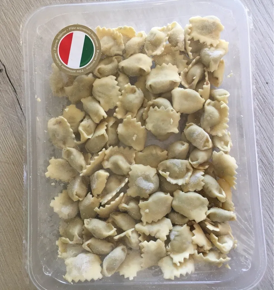 Raviolini Frische Eiernudeln Mit Fleischfüllung