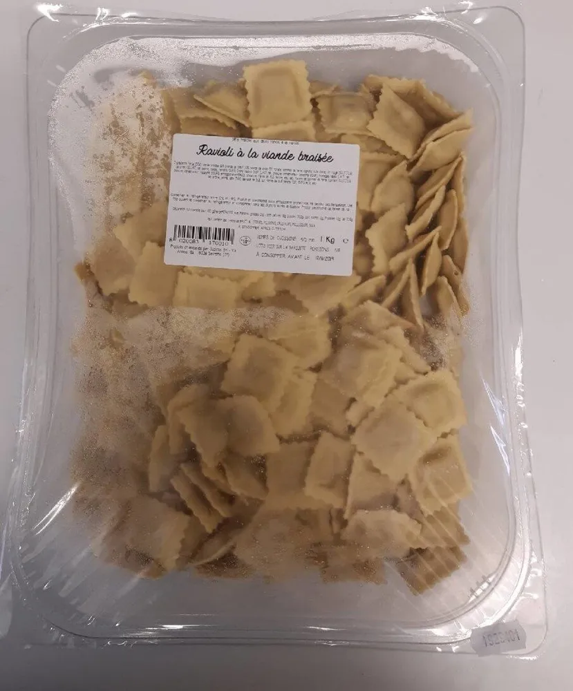 Ravioli à la viande braisée