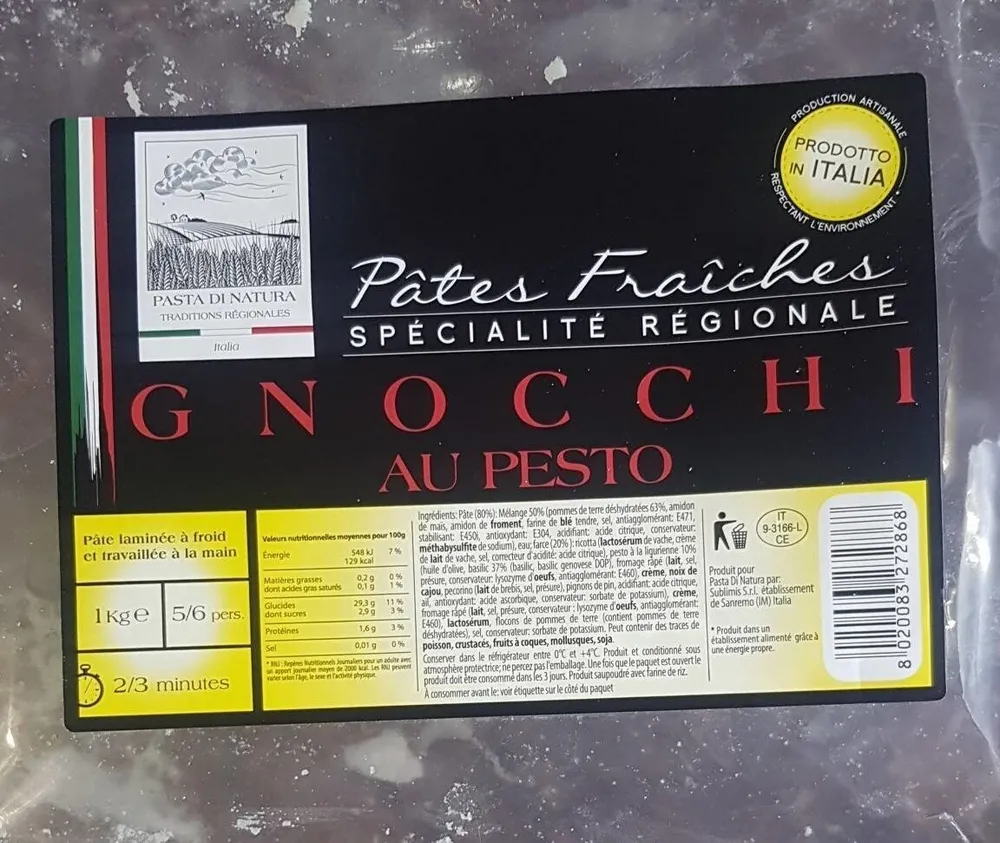 Gnocchi au pesto