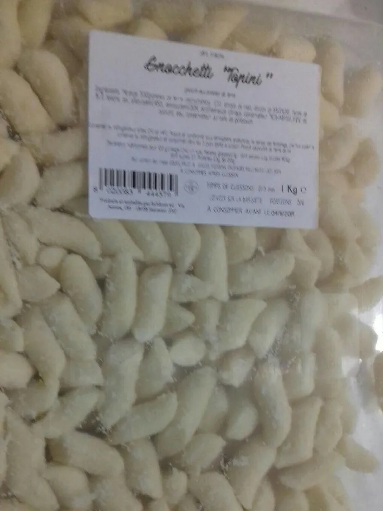 Gnocchi pommes de terre