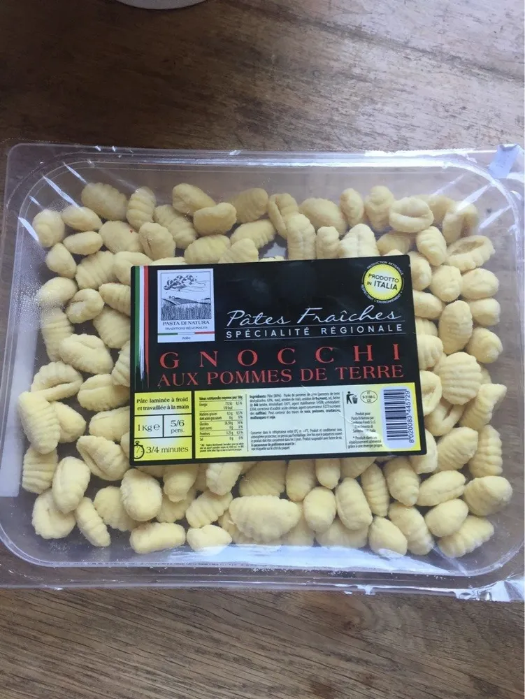 GNOCCHI aux pommes de terre