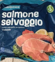 Salmone selvaggio al naturale