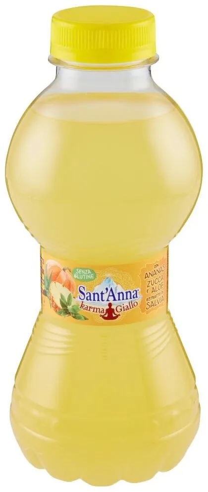 Karma giallo con ananas zucca e aloe estratto di salvia