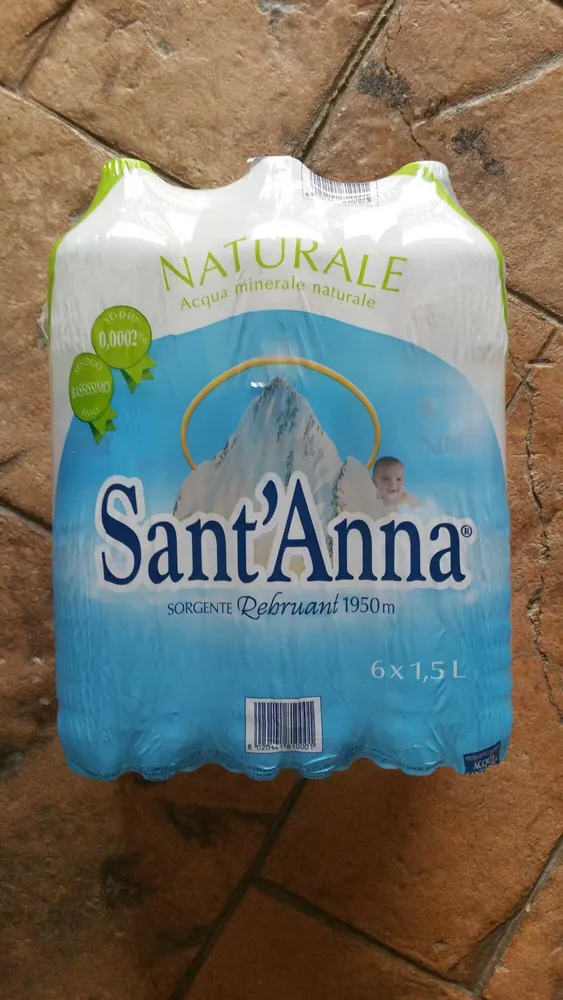 Acqua S. anna Natur. LT1.5 X6bott.