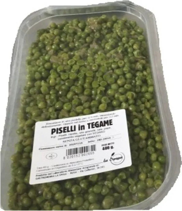 Piselli in tegame