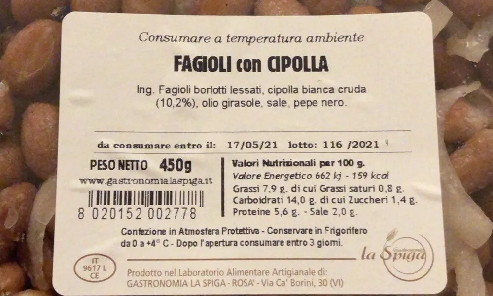 Fagioli con cipolla