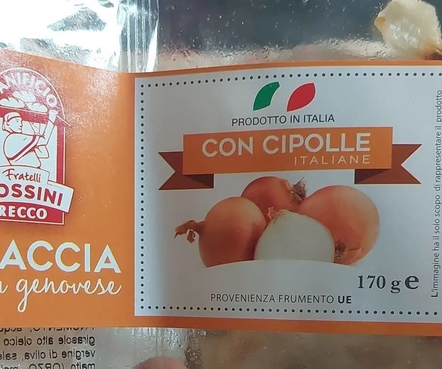 Focaccia con cipolle