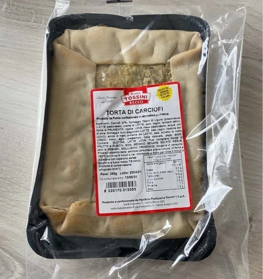 Torta di carciofi