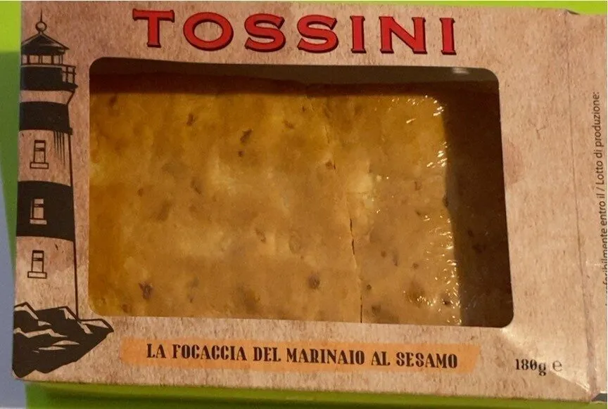 Focaccia del marinaio al sesamo
