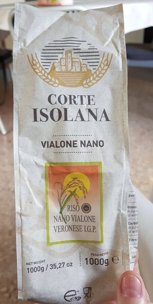 Riso vialone nano corte isolana