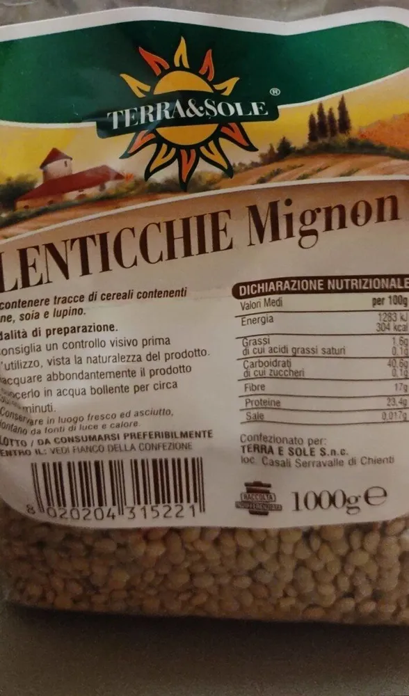 Lenticchie mignon