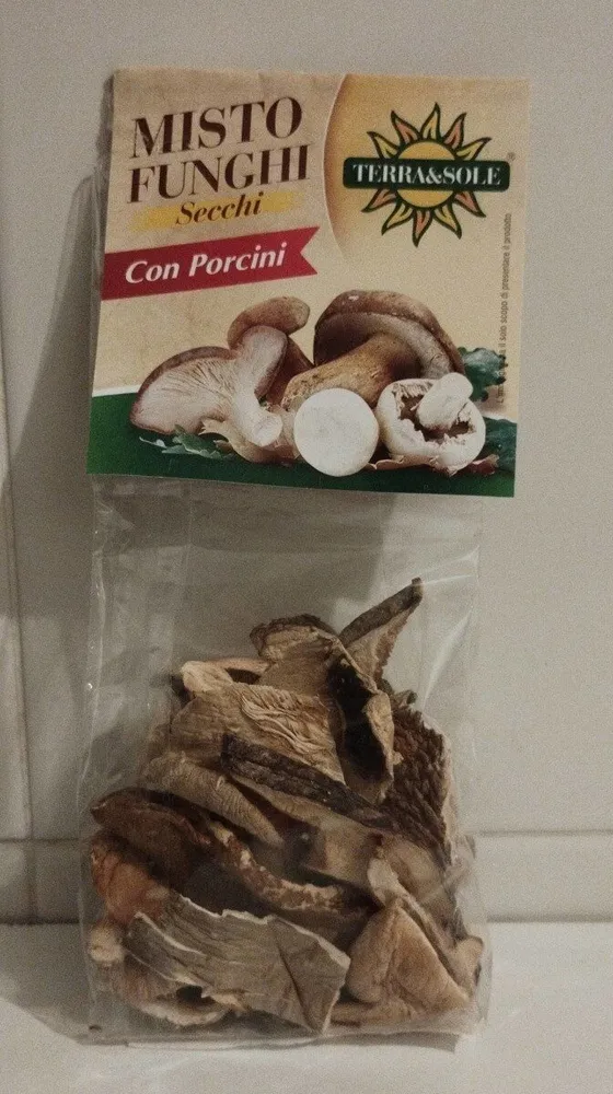 Misto funghi secchi con porcini