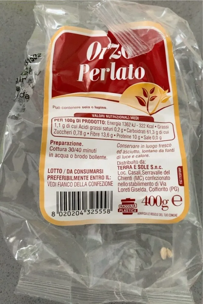 Orzo perlato