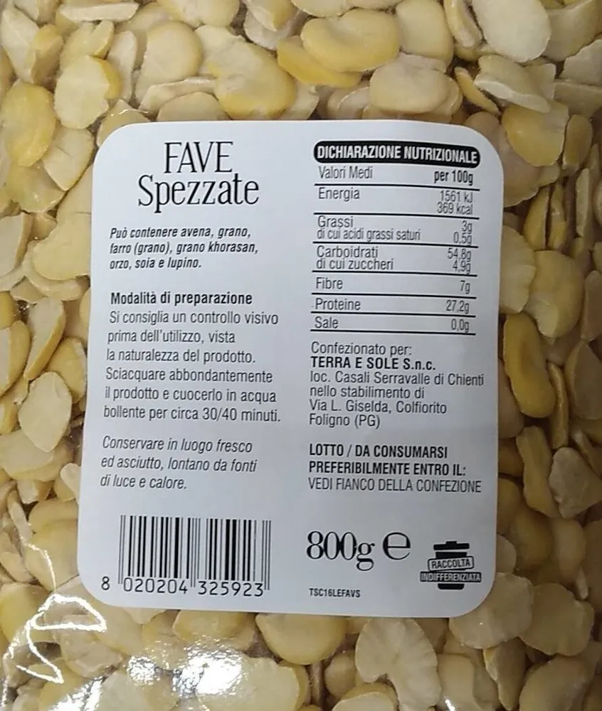 Fave spezzate