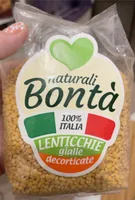 Lenticchie gialle decorticate