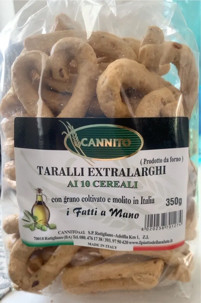 Taralli Extralarghi ai 10 cereali