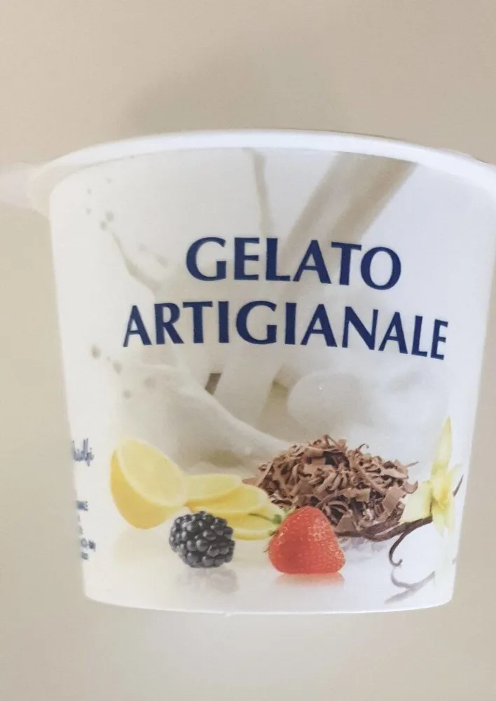 Gelato panna e cacao