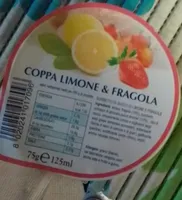 Coppa limone e fragola