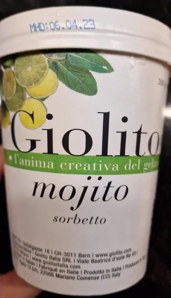 Giolito Mojito Sorbetto