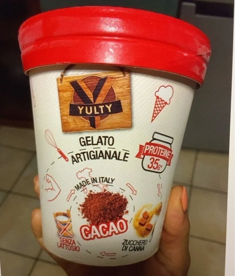 Gelato artigianale al cacao