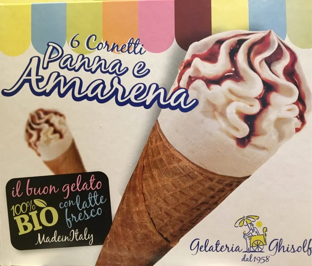 Cornetti Panna e Amarena