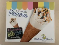 6 Cornetti panna con latte fresco