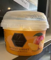 Mango sorbet