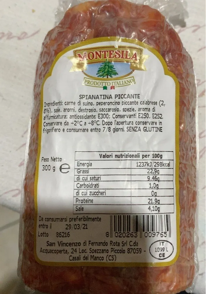 Spiadina piccante
