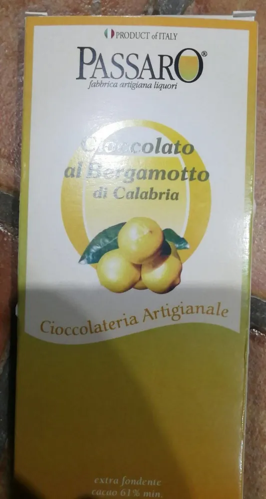 Cioccolato al bergamotto