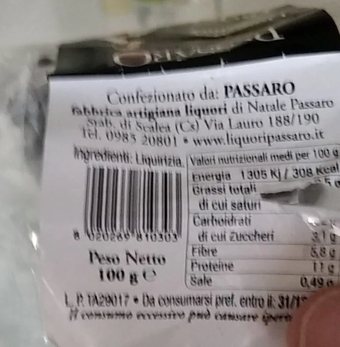 Liquirizia pura