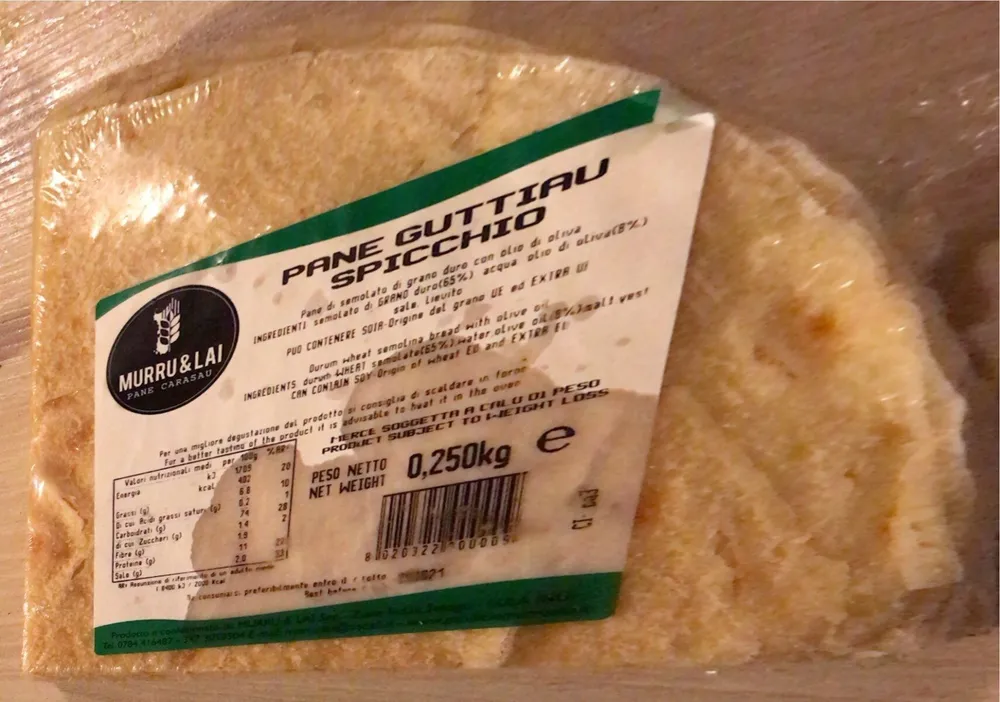 Pane Guttiau Spicchio