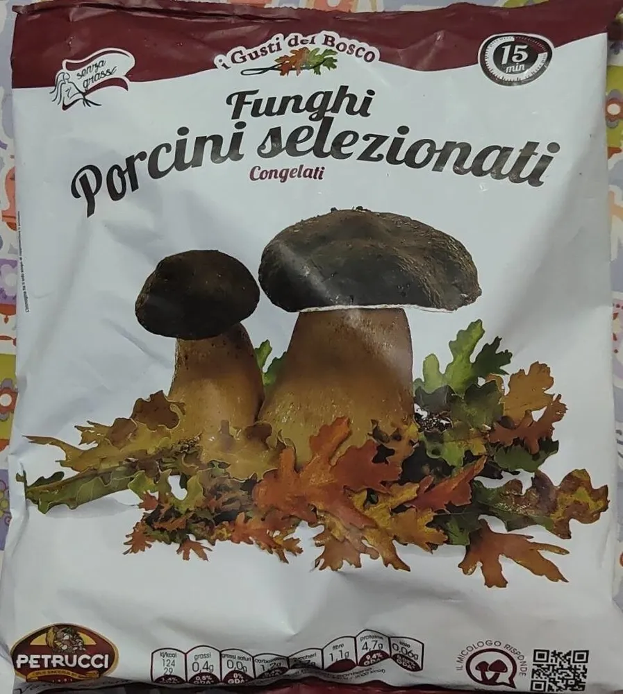 Funghi porcini selezionati
