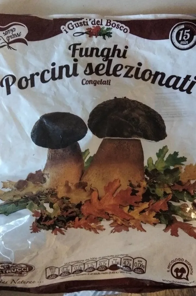 Funghi porcini selezionati