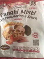 Funghi misti con pomodorino e speck