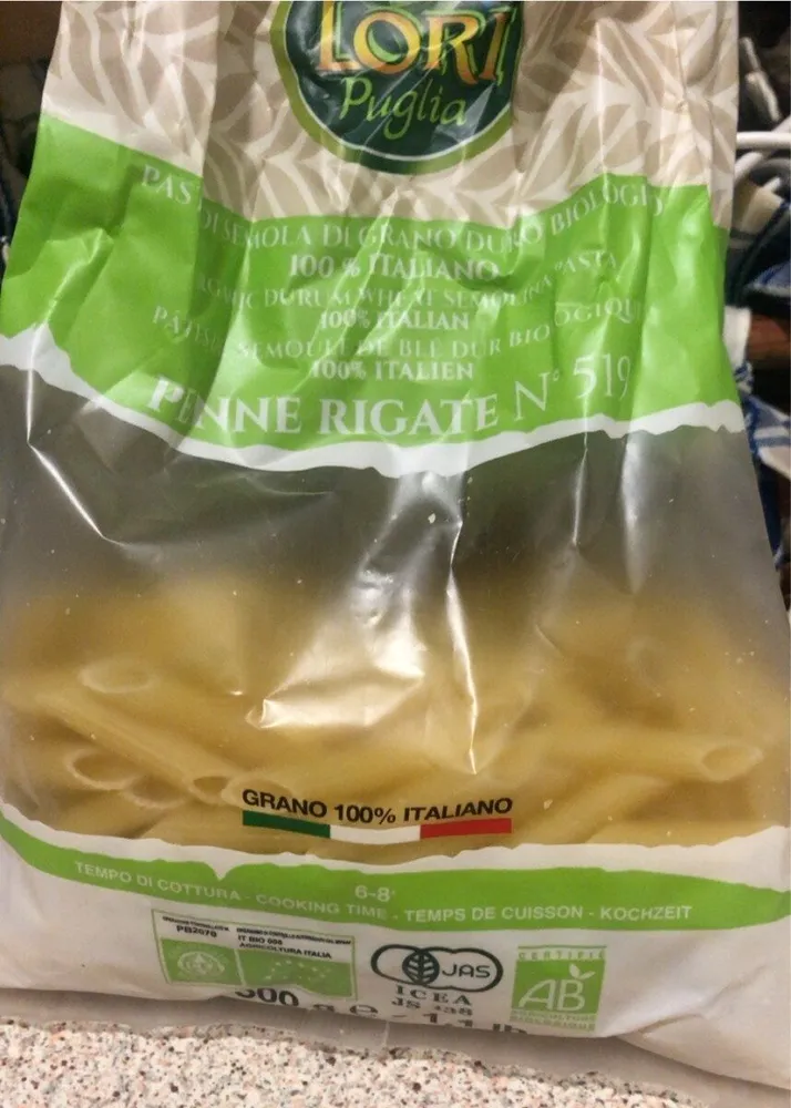 Penne rigate