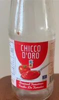Strained tomatoes salsa