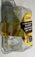 Rulito de queso piña y almendra