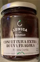 Confettura exra di uva fragola