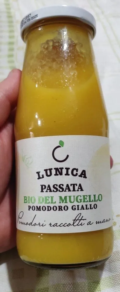 Passata bio del Mugello pomodoro giallo